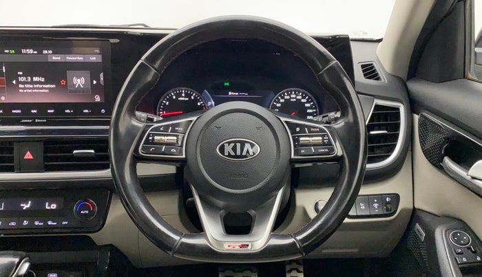 2019 KIA SELTOS GTX PLUS DCT 1.4 PETROL, Petrol, Automatic, 66,069 km, Steering Wheel Close Up