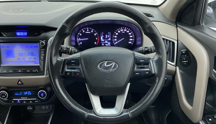 2016 Hyundai Creta 1.6 SX PLUS AUTO PETROL, Petrol, Automatic, 40,340 km, Steering Wheel Close Up