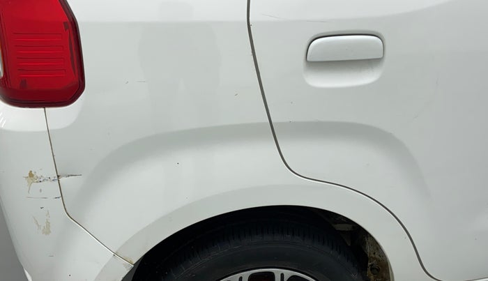 2021 Maruti New Wagon-R LXI 1.0, Petrol, Manual, 35,887 km, Right quarter panel - Minor scratches
