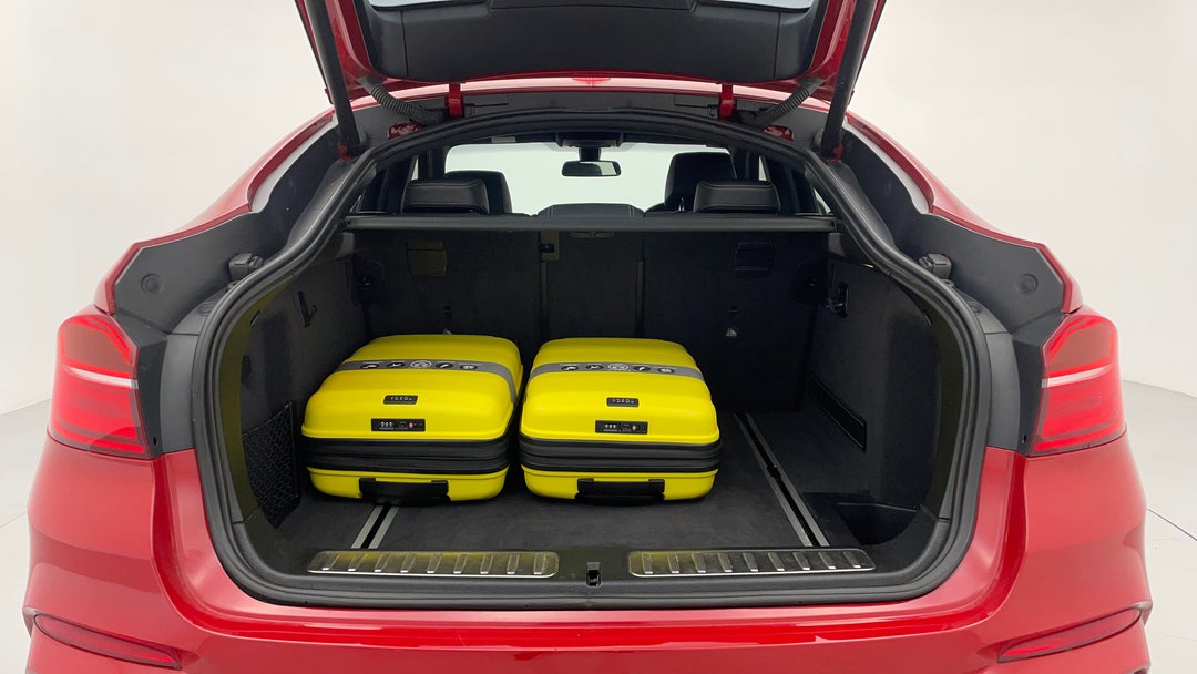 Boot Inside View with Luggage