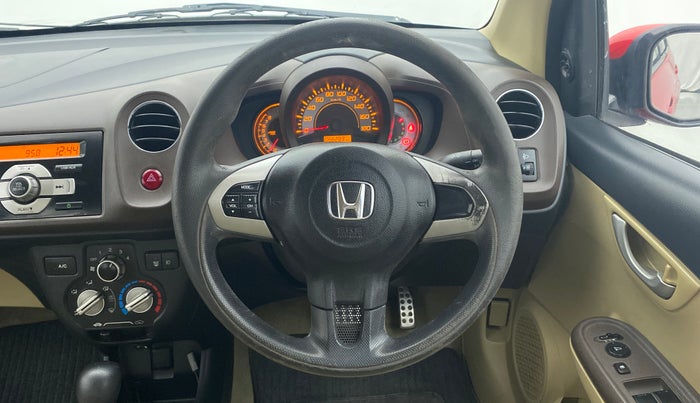 2013 Honda Brio 1.2 VX AT I VTEC, CNG, Automatic, 67,197 km, Steering Wheel Close-up