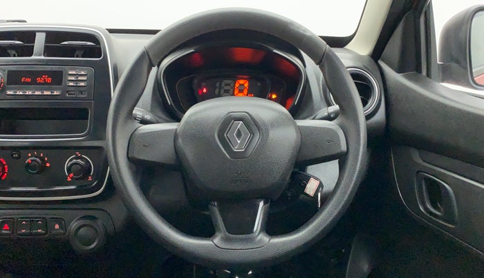 2019 Renault Kwid RXL, Petrol, Manual, 9,100 km, Steering Wheel Close Up