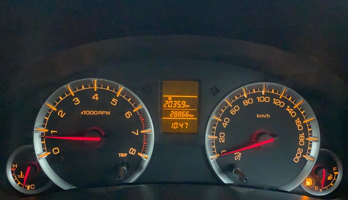 2016 Maruti Swift Dzire VXI, Petrol, Manual, 28,866 km, Odometer Image