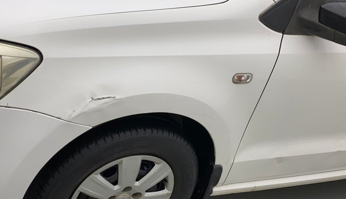 2011 Volkswagen Polo TRENDLINE 1.2L PETROL, Petrol, Manual, 75,918 km, Left fender - Paint has minor damage