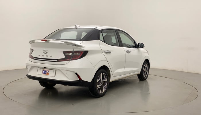 2022 Hyundai AURA SX 1.2, Petrol, Manual, 11,021 km, Right Back Diagonal
