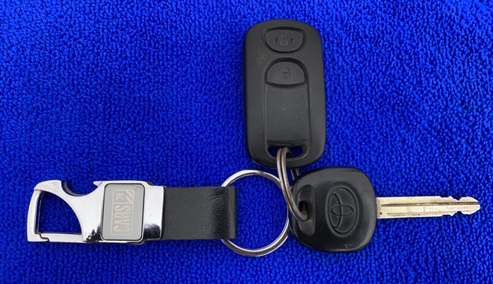2015 Toyota Etios G, Petrol, Manual, 97,357 km, Key Close Up