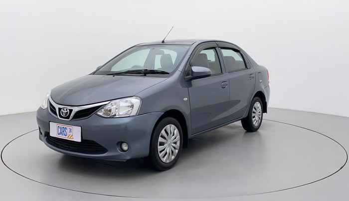 2015 Toyota Etios G, Petrol, Manual, 97,357 km, Left Front Diagonal