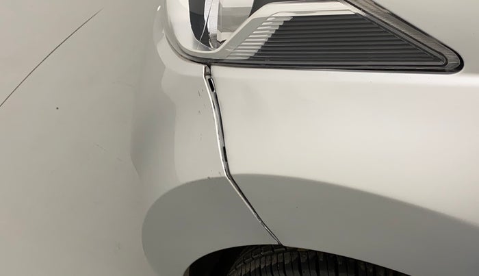 2016 Datsun Redi Go T, Petrol, Manual, 44,516 km, Front bumper - Minor damage
