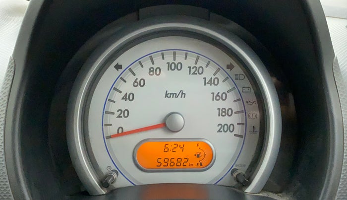 2011 Maruti Ritz VXI, Petrol, Manual, 59,680 km, Odometer Image