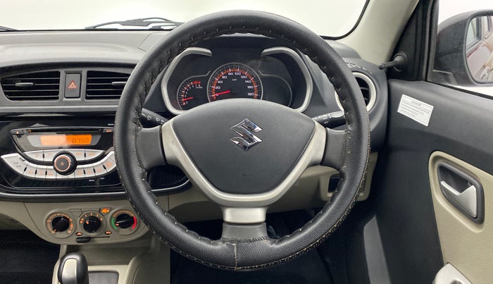 2016 Maruti Alto K10 VXI AMT P, Petrol, Automatic, 35,789 km, Steering Wheel Close Up