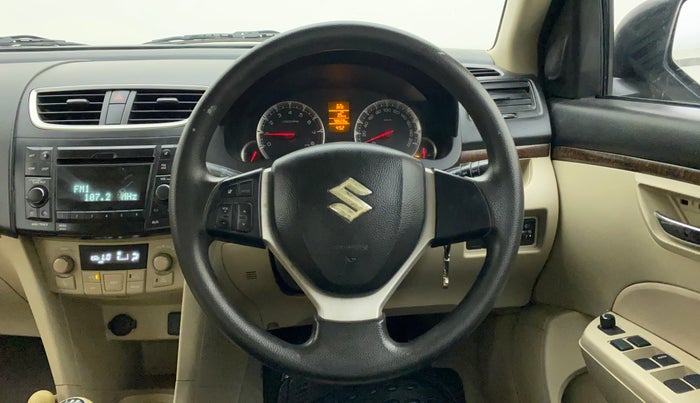 2014 Maruti Swift Dzire ZXI, Petrol, Manual, 78,609 km, Steering Wheel Close Up