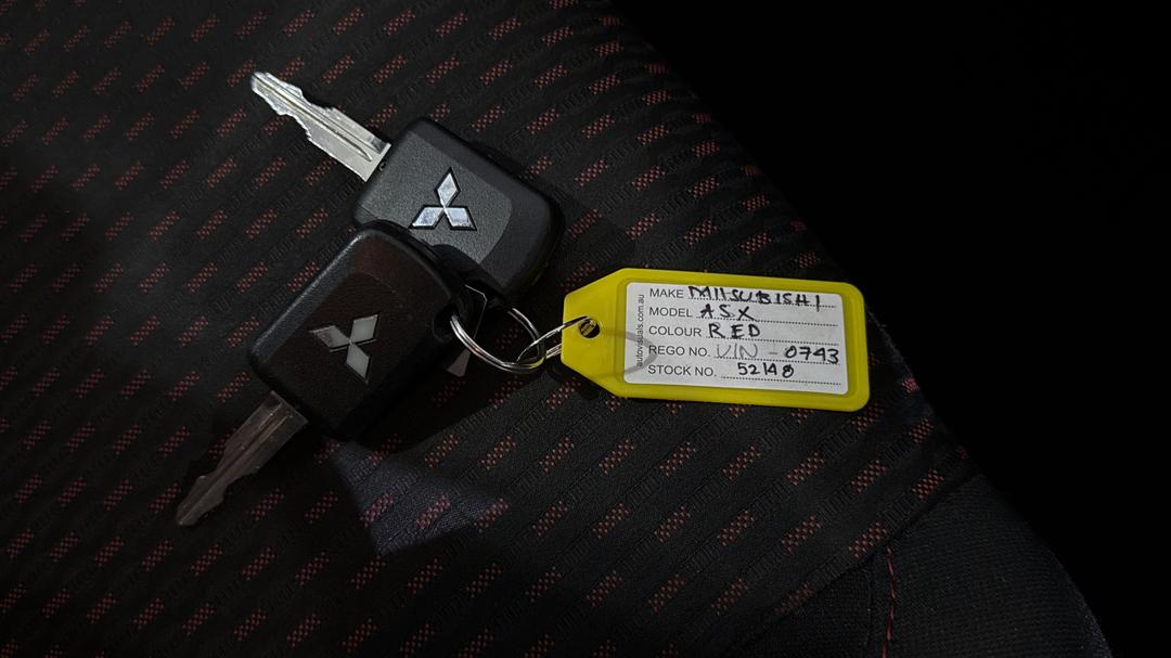 2019 Mitsubishi ASX Es (2WD), Automatic, 51495 km, Key Close-up