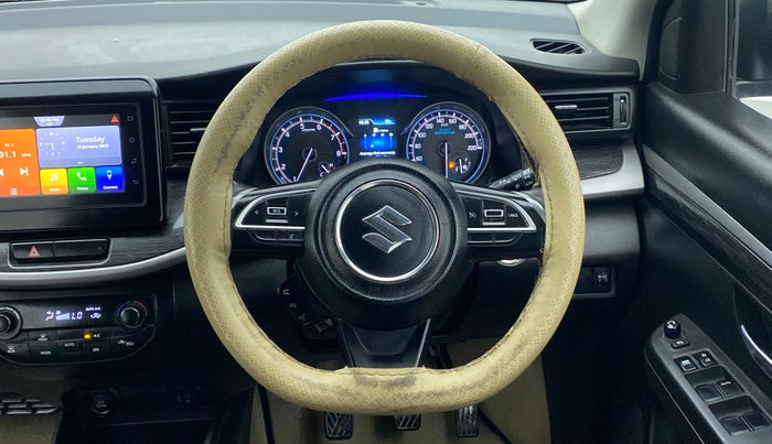 2019 Maruti XL6 ALPHA SHVS  MT, Petrol, Manual, 41,340 km, Steering Wheel Close Up