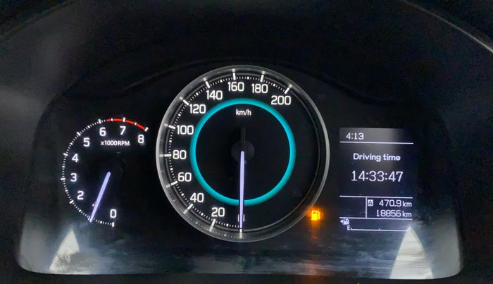 2018 Maruti IGNIS ZETA 1.2, Petrol, Manual, 18,856 km, Odometer Image