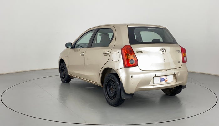 2011 Toyota Etios Liva G, Petrol, Manual, 49,880 km, Left Back Diagonal