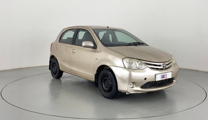2011 Toyota Etios Liva G, Petrol, Manual, 49,880 km, Right Front Diagonal