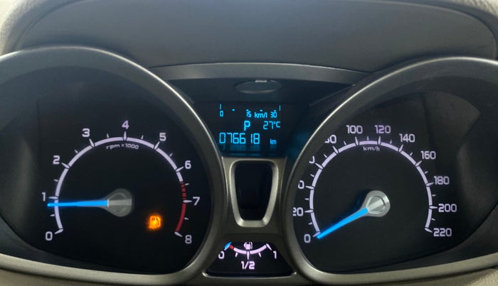 2014 Ford Ecosport 1.5 TITANIUM TI VCT AT, Petrol, Automatic, 76,688 km, Odometer Image