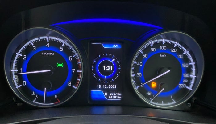 2016 Maruti Baleno ZETA PETROL 1.2, Petrol, Manual, 44,501 km, Odometer Image