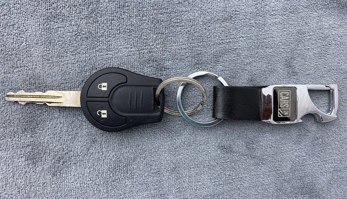 2018 Datsun Go Plus T, Petrol, Manual, 26,372 km, Key Close Up
