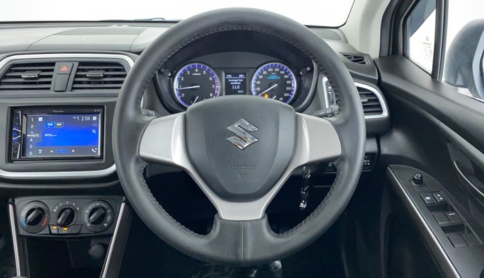 2021 Maruti S Cross SIGMA 1.5, Petrol, Manual, 1,840 km, Steering Wheel Close Up