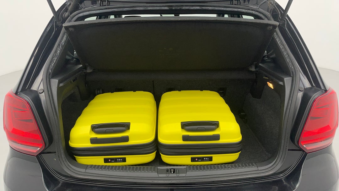 Boot Inside View with Luggage