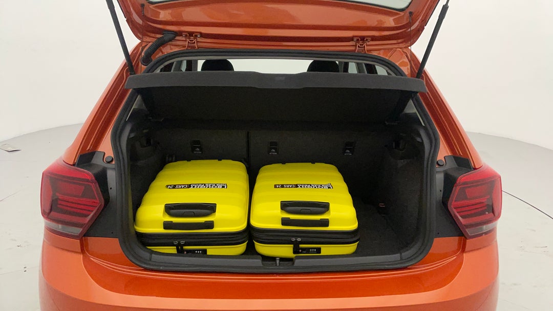 Boot Inside View with Luggage