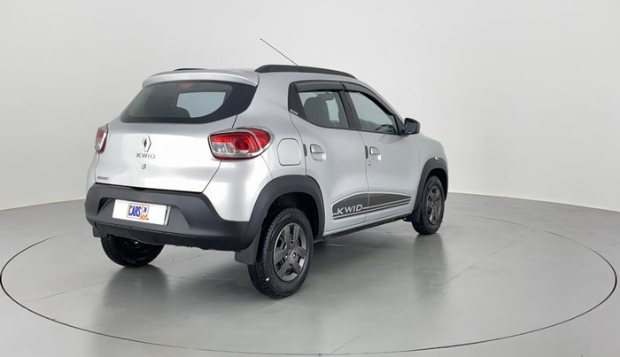 2019 Renault Kwid 1.0 RXT Opt, Petrol, Manual, 14,246 km, Right Back Diagonal