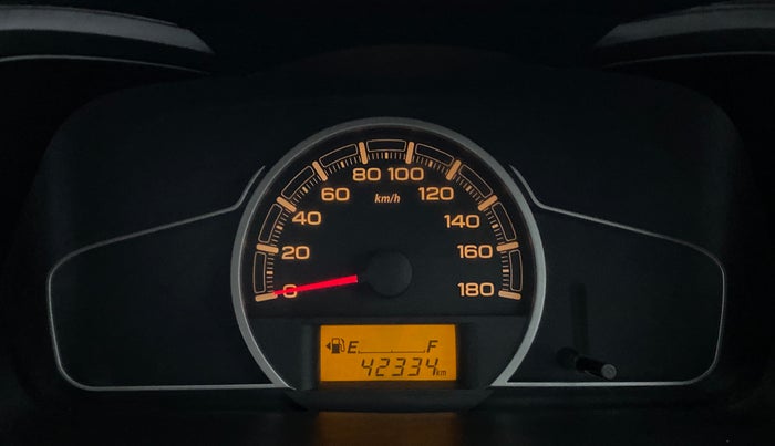 2019 Maruti Alto VXI, Petrol, Manual, 42,396 km, Odometer Image