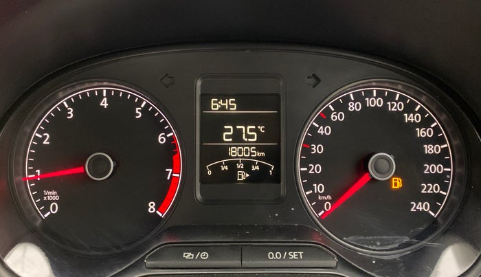 2016 Volkswagen Ameo TRENDLINE 1.2, Petrol, Manual, 18,162 km, Odometer Image