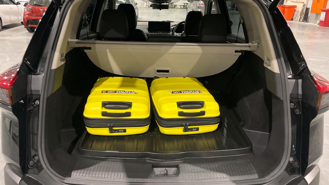 2023 Nissan X-trail Ti (4WD) E-power (hybrid), Automatic, 45369 km, Boot Inside View with Luggage