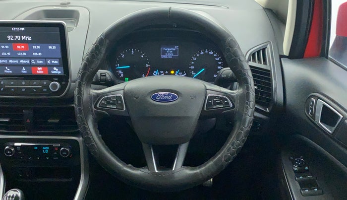 2018 Ford Ecosport TITANIUM 1.5L DIESEL, Diesel, Manual, 73,250 km, Steering Wheel Close Up