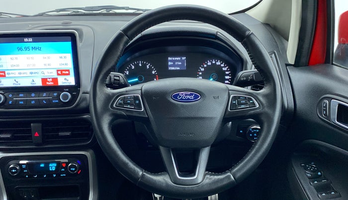2018 Ford Ecosport 1.5 TITANIUM TI VCT, Petrol, Manual, 17,239 km, Steering Wheel Close Up