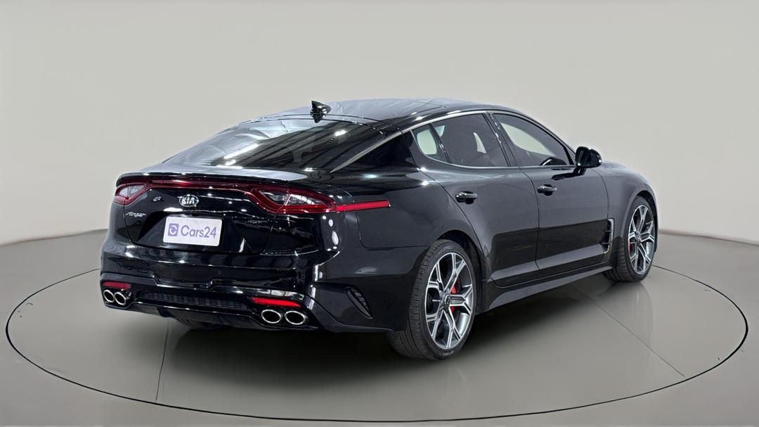 2020 Kia Stinger Gt (red Leather), Automatic, 55911 km, Right Back Diagonal (45- Degree) View