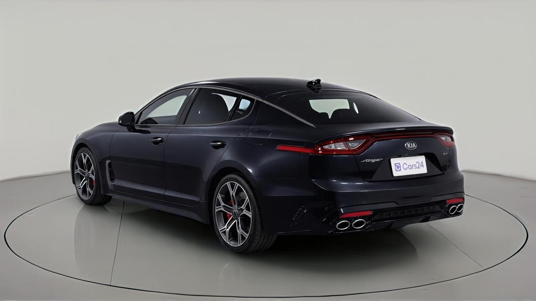 2020 Kia Stinger Gt (red Leather), Automatic, 55911 km, Left Back Diagonal (45- Degree) View