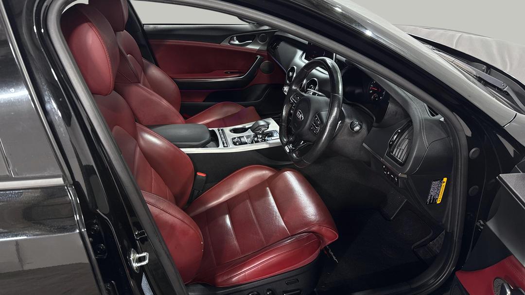 2020 Kia Stinger Gt (red Leather), Automatic, 55911 km, Right Side Front Door Cabin View
