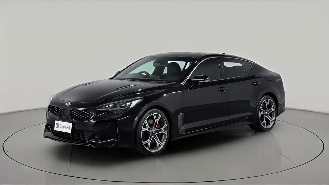 2020 Kia Stinger Gt (red Leather), Automatic, 55911 km, Left Front Diagonal (45- Degree) View