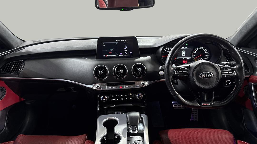 2020 Kia Stinger Gt (red Leather), Automatic, 55911 km, Dashboard View