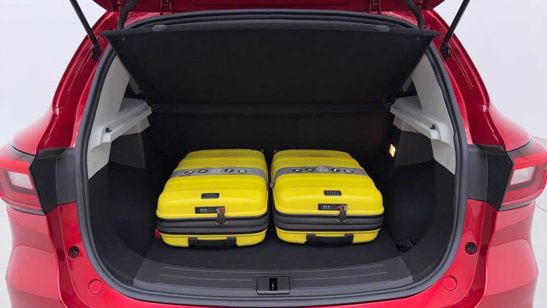 Boot Inside View with Luggage