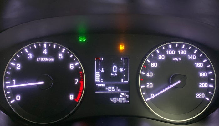 2017 Hyundai i20 Active 1.2 S, Petrol, Manual, 43,470 km, Odometer Image