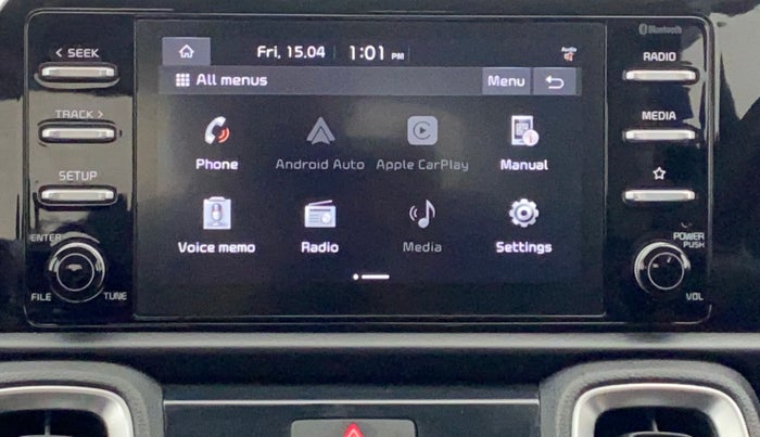 2020 KIA SONET HTK PLUS, Petrol, Manual, 3,315 km, Apple CarPlay and Android Auto