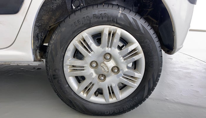 2013 Hyundai Santro Xing GLS, CNG, Manual, 82,213 km, Left Rear Wheel