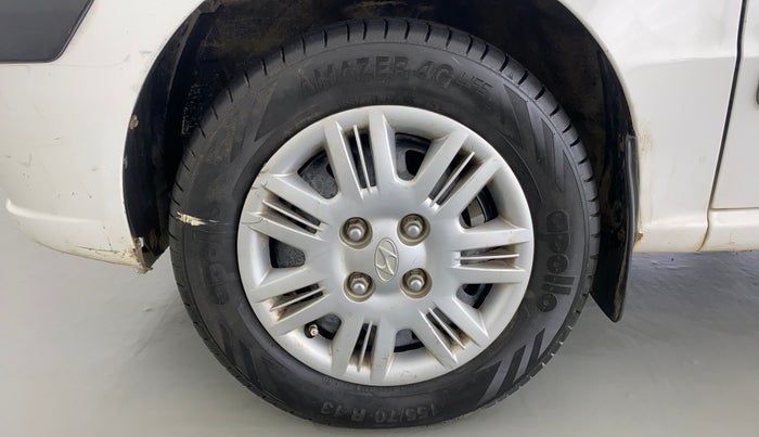 2013 Hyundai Santro Xing GLS, CNG, Manual, 82,213 km, Left Front Wheel
