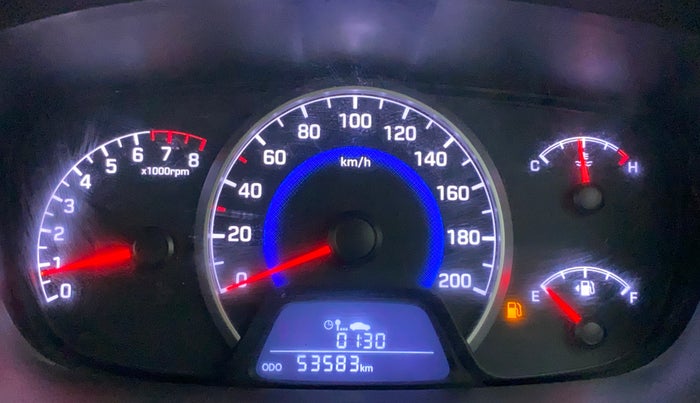 2017 Hyundai Grand i10 MAGNA 1.2 KAPPA VTVT, CNG, Manual, 53,583 km, Odometer Image
