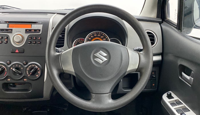 2012 Maruti Wagon R 1.0 VXI, Petrol, Manual, 46,566 km, Steering Wheel Close Up