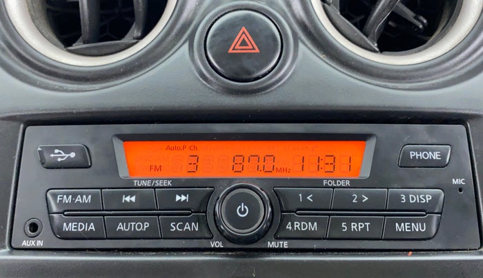 2018 Datsun Go T, Petrol, Manual, 15,469 km, Infotainment System