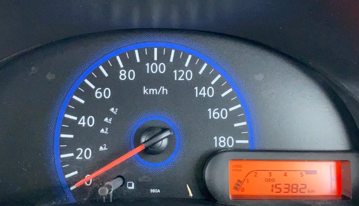 2018 Datsun Go T, Petrol, Manual, 15,469 km, Odometer Image