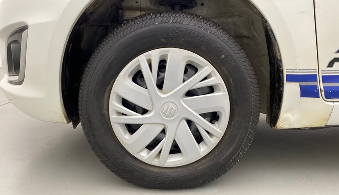 2017 Maruti Swift VXI O, Petrol, Manual, 7,065 km, Left Front Wheel