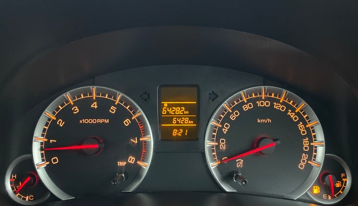 2017 Maruti Swift VXI O, Petrol, Manual, 7,065 km, Odometer Image