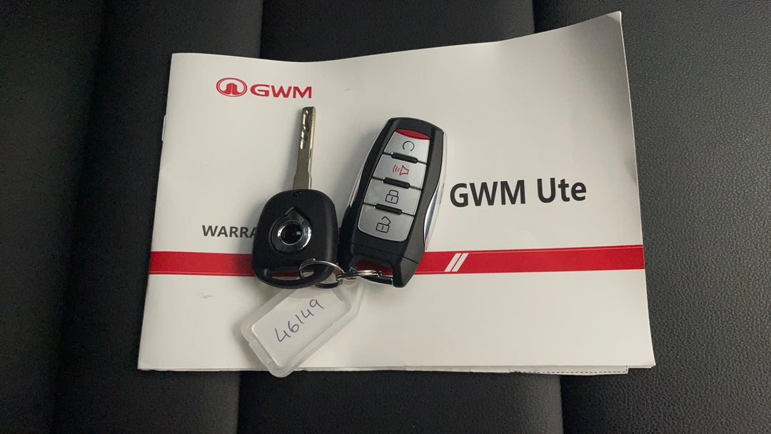 2022 GWM Ute Cannon (4x4), Automatic, 12627 km, Key Close-up