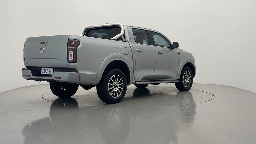 2022 GWM Ute Cannon (4x4), Automatic, 12627 km, Right Back Diagonal (45- Degree) View